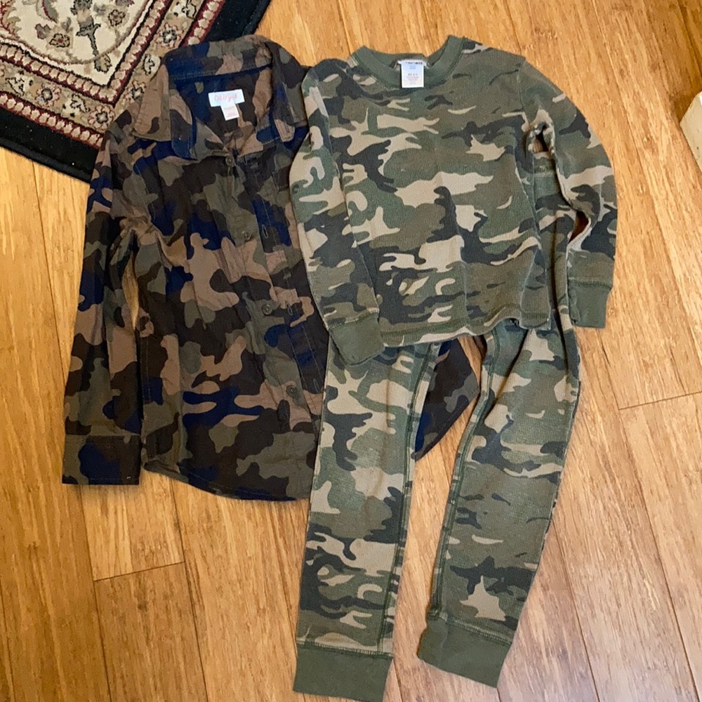 Boys Camo Bundle Size 4/5